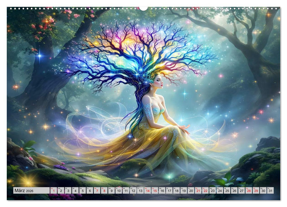 Baumvisionen (CALVENDO Premium Wandkalender 2026)