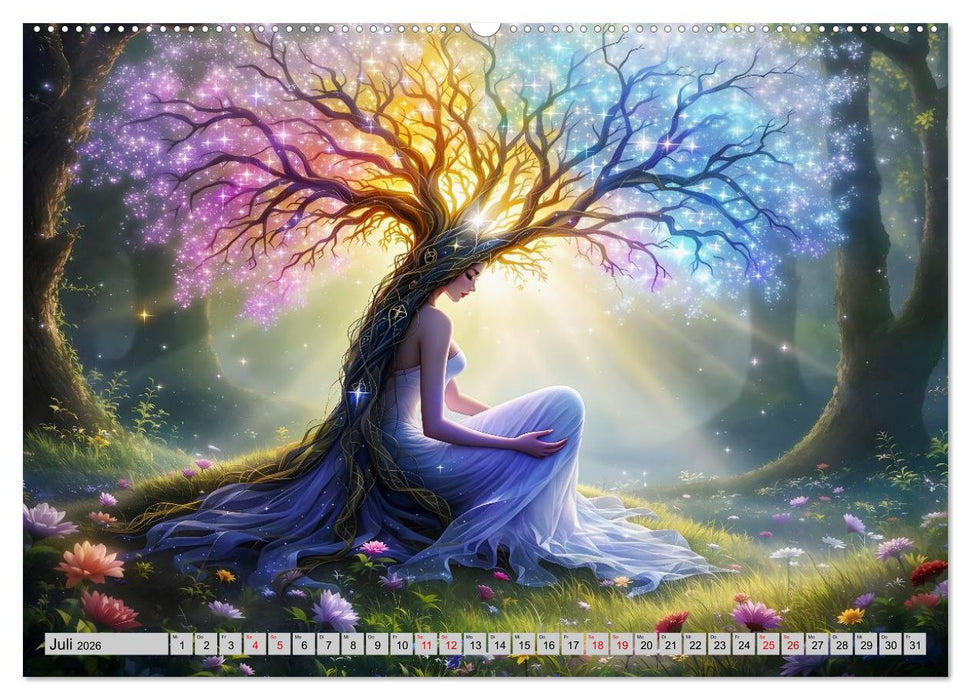Baumvisionen (CALVENDO Premium Wandkalender 2026)