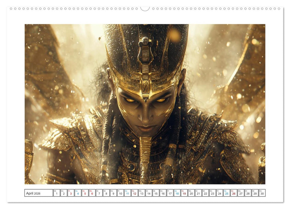 Die Götter des Nils (CALVENDO Wandkalender 2026)