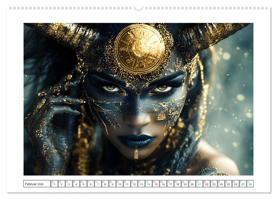 Die Götter des Nils (CALVENDO Premium Wandkalender 2026)