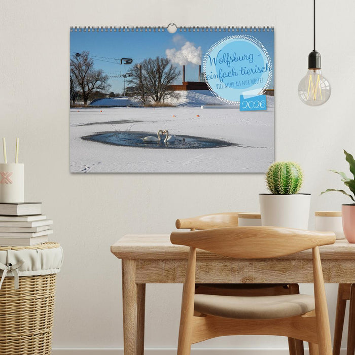 Wolfsburg - einfach tierisch (CALVENDO Wandkalender 2026)