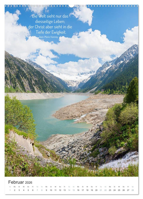 Christliche Natur-Poster 2026 (CALVENDO Premium Wandkalender 2026)