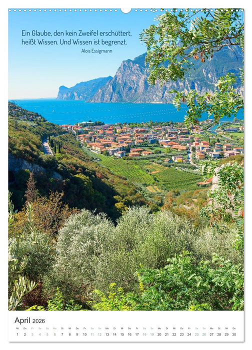 Christliche Natur-Poster 2026 (CALVENDO Premium Wandkalender 2026)