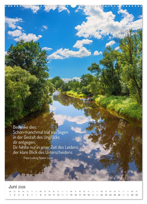 Christliche Natur-Poster 2026 (CALVENDO Premium Wandkalender 2026)