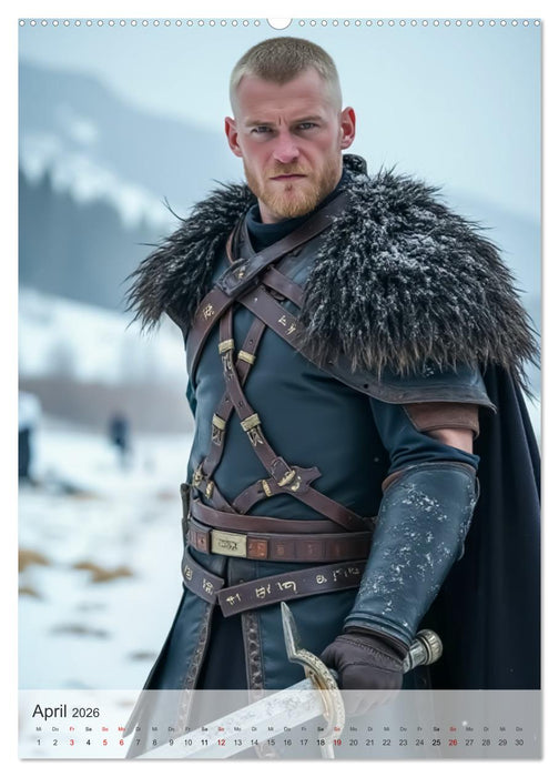 Nordische Mythologie - Götter, Helden und Monster (CALVENDO Wandkalender 2026)