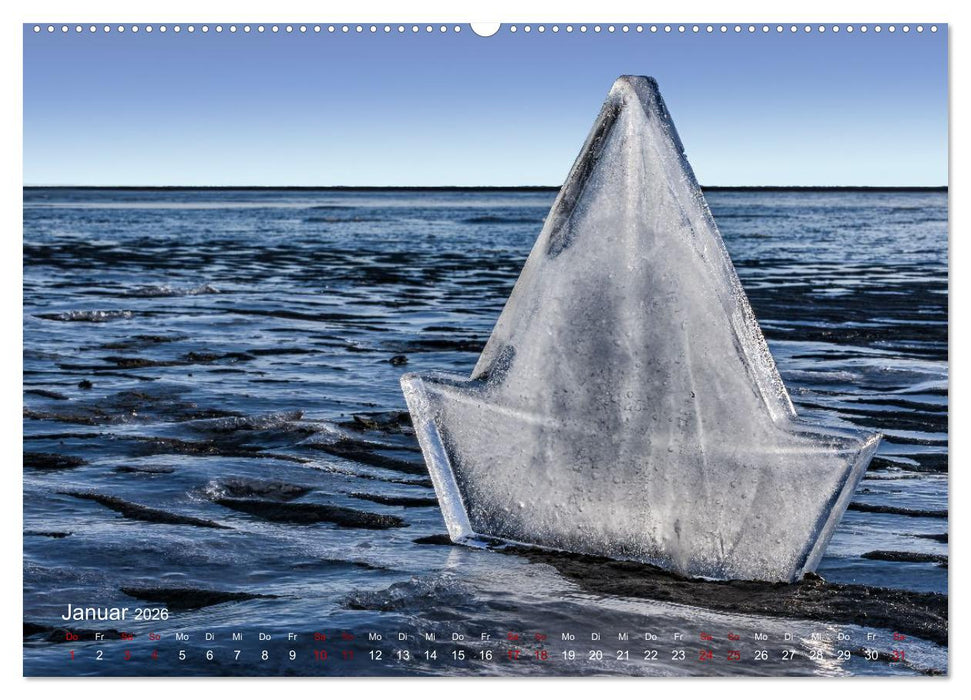 Küstenglück - Ein fotografischer Streifzug entlang der Nordsee (CALVENDO Wandkalender 2026)