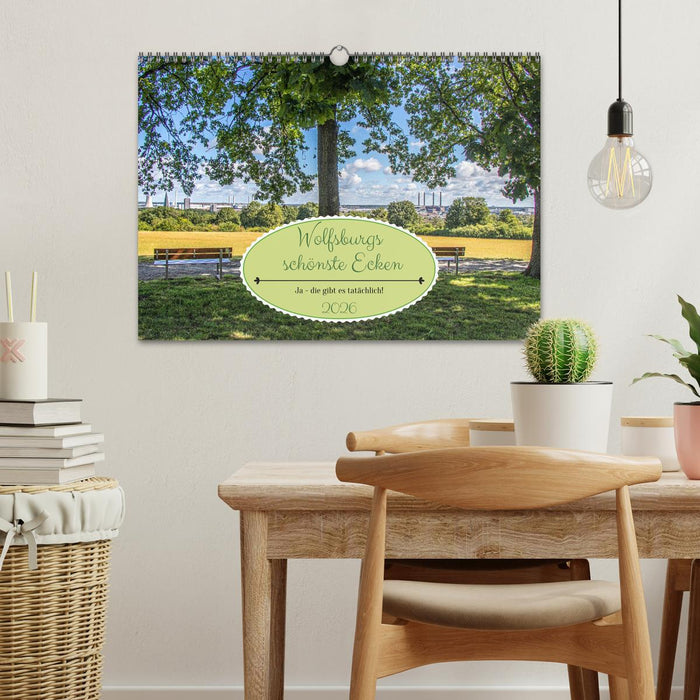 Wolfsburgs schönste Ecken (CALVENDO Wandkalender 2026)