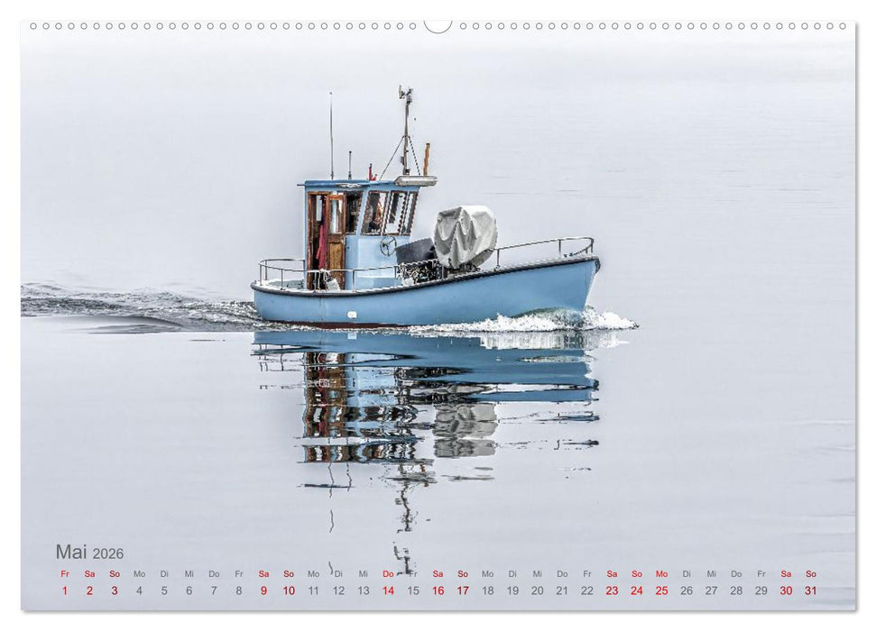Küstenglück - Ein fotografischer Streifzug entlang der Nordsee (CALVENDO Premium Wandkalender 2026)