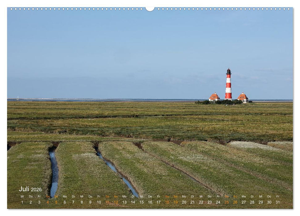 Küstenglück - Ein fotografischer Streifzug entlang der Nordsee (CALVENDO Premium Wandkalender 2026)