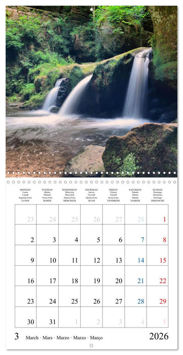 Mysterious Europe - Sacred sites and tombs (CALVENDO Monthly Calendar 2026)