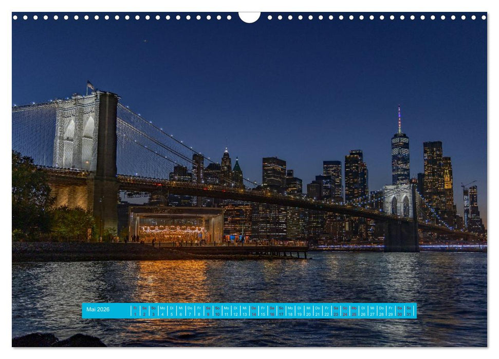Sechs Tage New York (CALVENDO Wandkalender 2026)