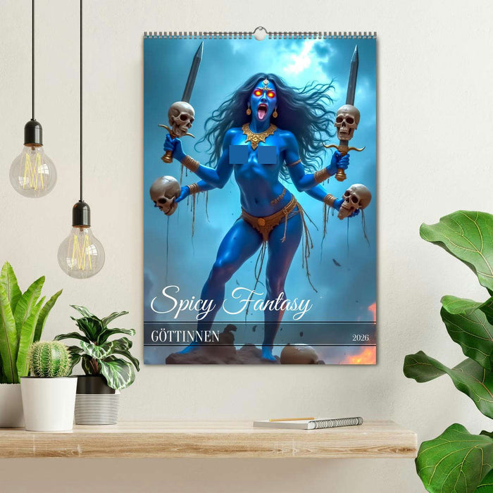 Spicy Fantasy - Göttinnen (CALVENDO Wandkalender 2026)