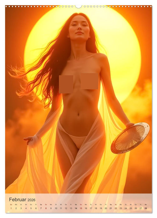 Spicy Fantasy - Göttinnen (CALVENDO Premium Wandkalender 2026)