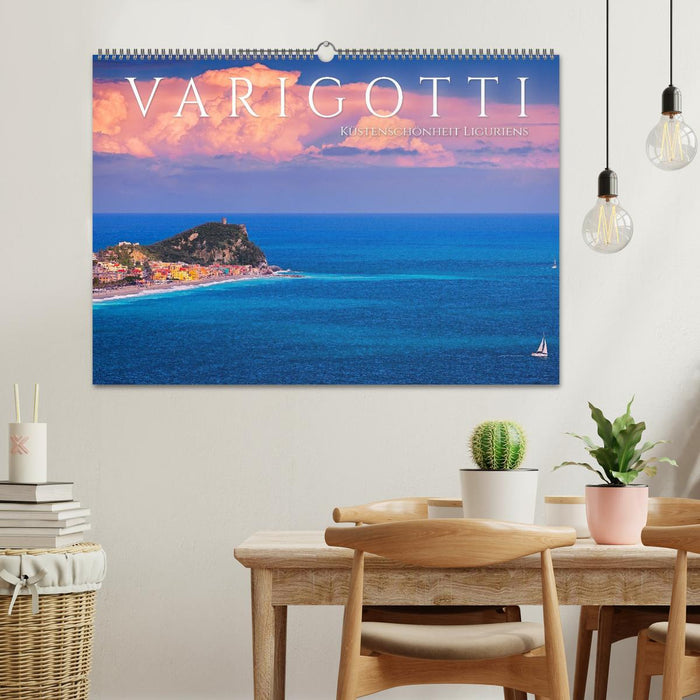 Varigotti - Küstenschönheit Liguriens (CALVENDO Wandkalender 2026)