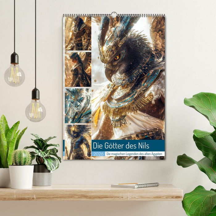 Die Götter des Nils (CALVENDO Wandkalender 2026)