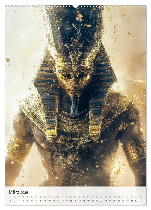 Die Götter des Nils (CALVENDO Wandkalender 2026)