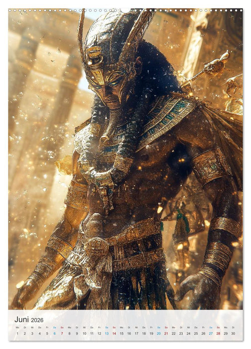 Die Götter des Nils (CALVENDO Wandkalender 2026)