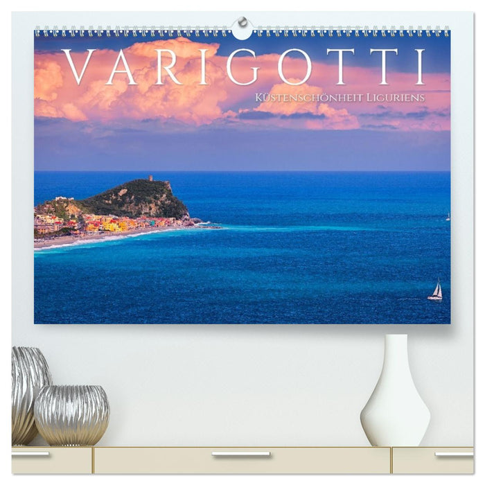 Varigotti - Küstenschönheit Liguriens (CALVENDO Premium Wandkalender 2026)