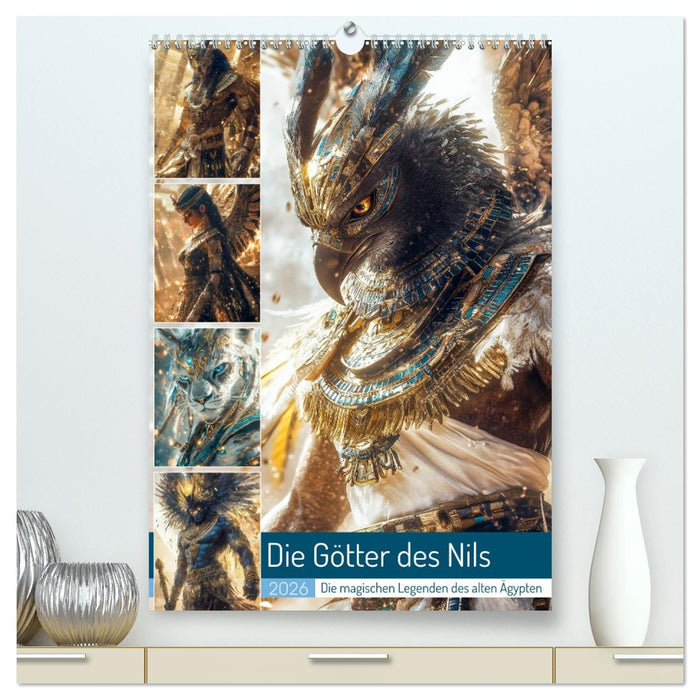 Die Götter des Nils (CALVENDO Premium Wandkalender 2026)
