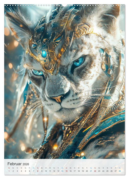 Die Götter des Nils (CALVENDO Premium Wandkalender 2026)