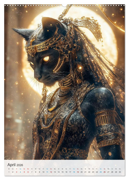 Die Götter des Nils (CALVENDO Premium Wandkalender 2026)