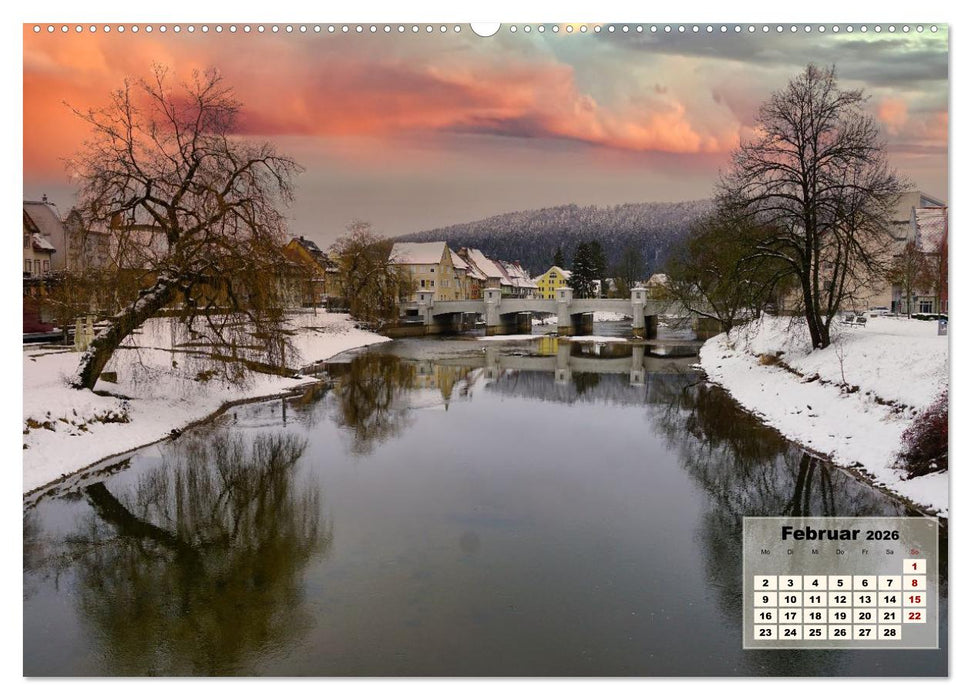 Die schöne blaue Donau (CALVENDO Premium Wandkalender 2026)