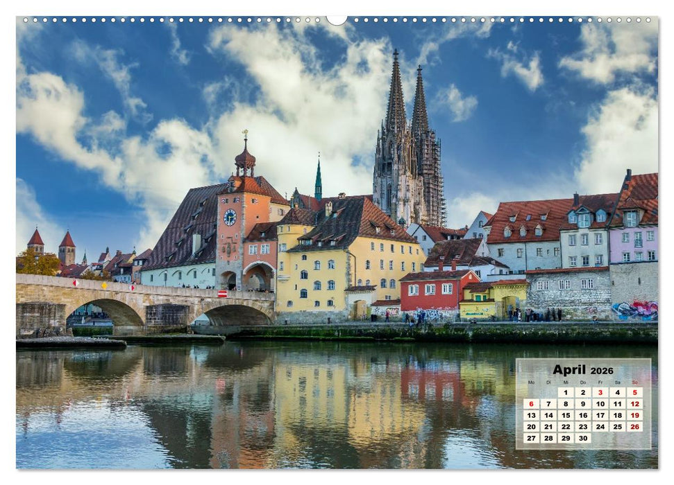 Die schöne blaue Donau (CALVENDO Premium Wandkalender 2026)