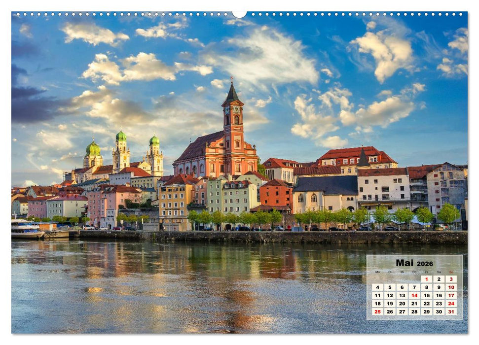 Die schöne blaue Donau (CALVENDO Premium Wandkalender 2026)