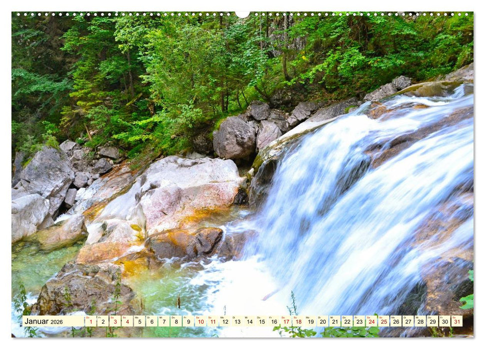 Die malerische Elbe (CALVENDO Premium Wandkalender 2026)