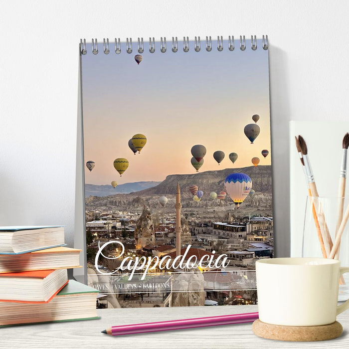 Cappadocia: Caves - Valleys - Balloons (CALVENDO Monthly Calendar 2026)