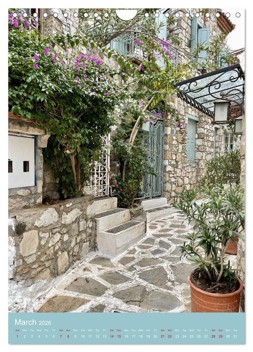 Turkish riviera - Antalya coast (CALVENDO Monthly Calendar 2026)