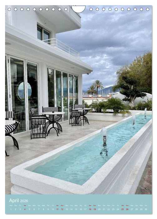 Turkish riviera - Antalya coast (CALVENDO Monthly Calendar 2026)