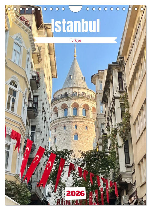 Hidden gems of Istanbul (CALVENDO Monthly Calendar 2026)