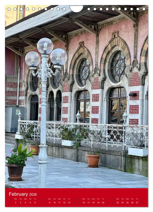 Hidden gems of Istanbul (CALVENDO Monthly Calendar 2026)