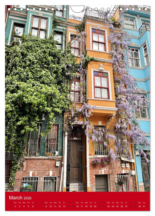 Hidden gems of Istanbul (CALVENDO Monthly Calendar 2026)