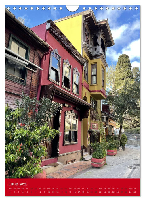 Hidden gems of Istanbul (CALVENDO Monthly Calendar 2026)