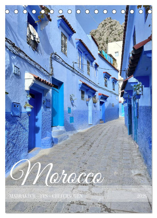 Colors and Charms of Morocco (CALVENDO Monthly Calendar 2026)