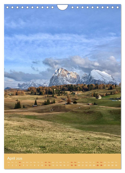 Splendid Italy (CALVENDO Monthly Calendar 2026)