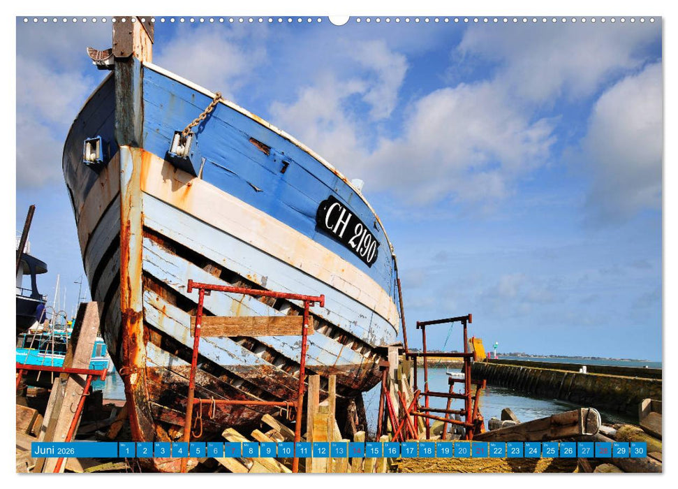 Quer durch die Normandie (CALVENDO Premium Wandkalender 2026)