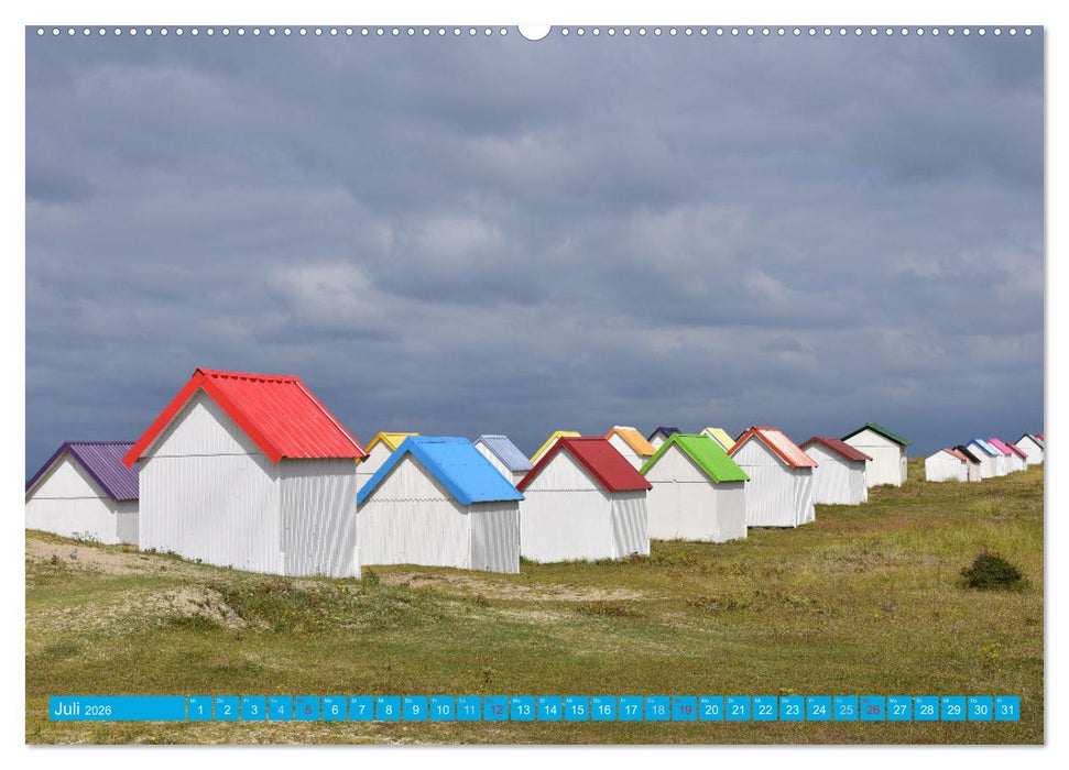 Quer durch die Normandie (CALVENDO Premium Wandkalender 2026)