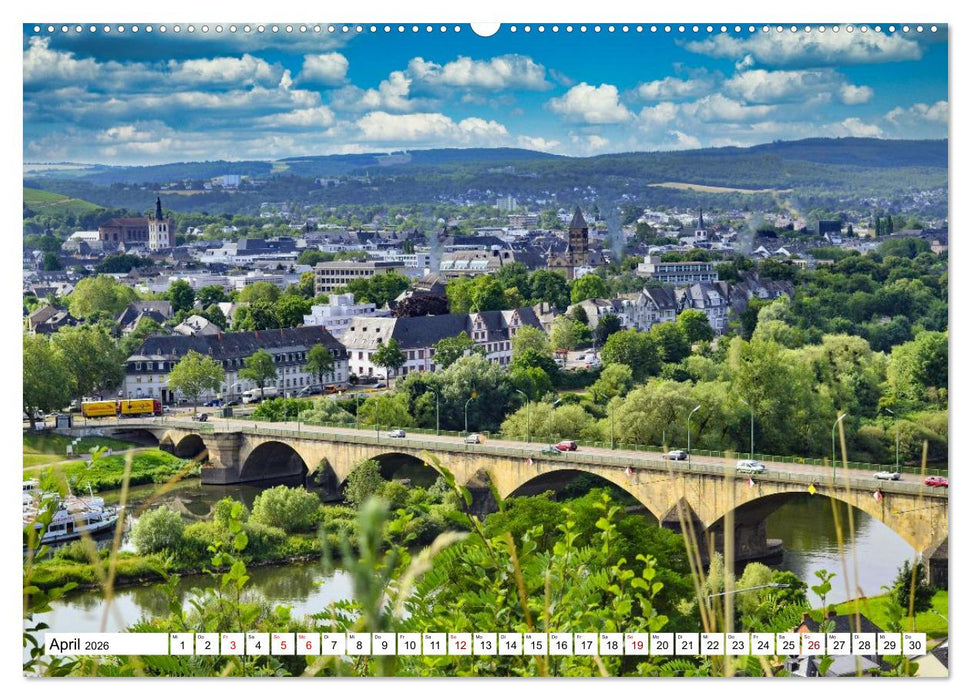 Mosel - Idylle und guter Wein (CALVENDO Wandkalender 2026)