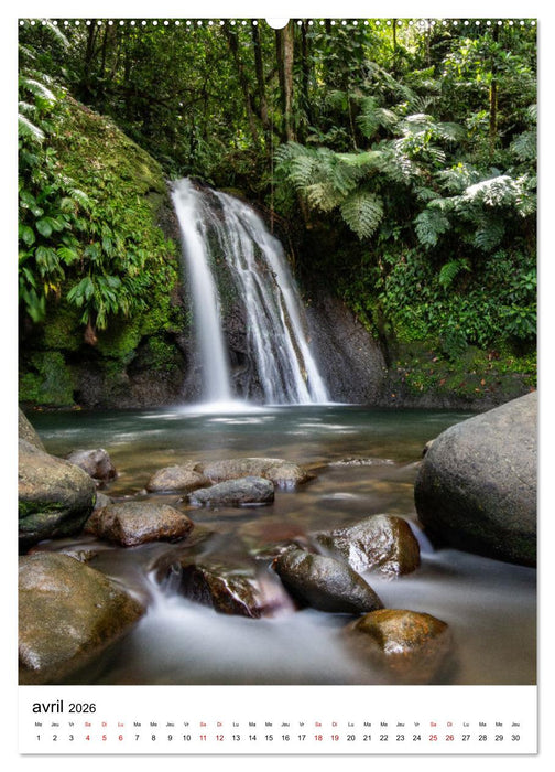 Guadeloupe - Un rêve caribéen (CALVENDO Calendrier supérieur 2026)
