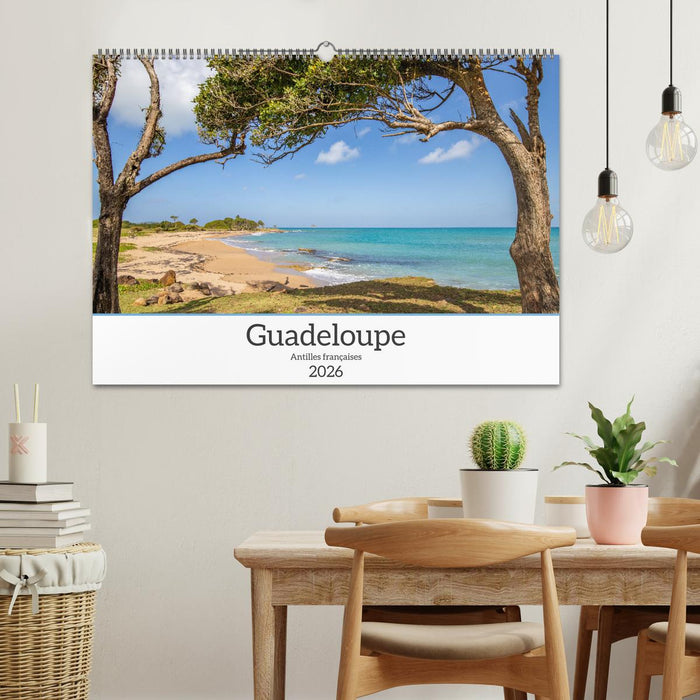 Guadeloupe - Antilles françaises (CALVENDO Calendrier mensuel 2026)