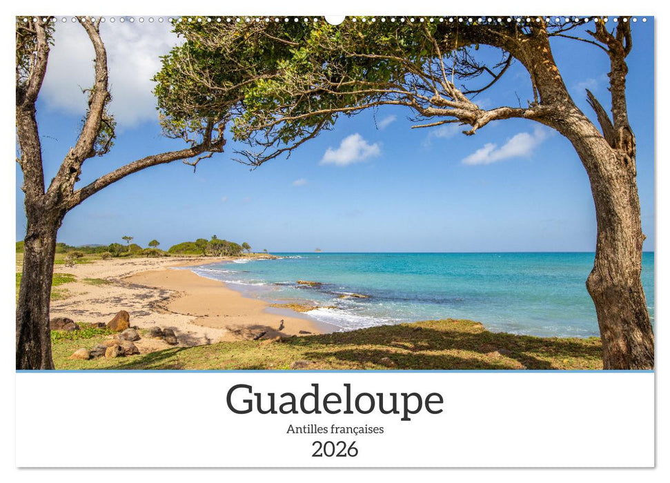 Guadeloupe - Antilles françaises (CALVENDO Calendrier mensuel 2026)