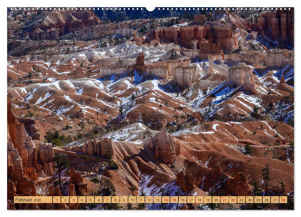 Magisches Wunderland in Weiss (CALVENDO Wandkalender 2026)