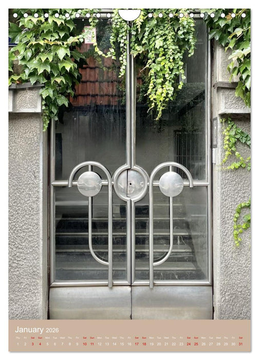 Doors of Belgrade (CALVENDO Monthly Calendar 2026)