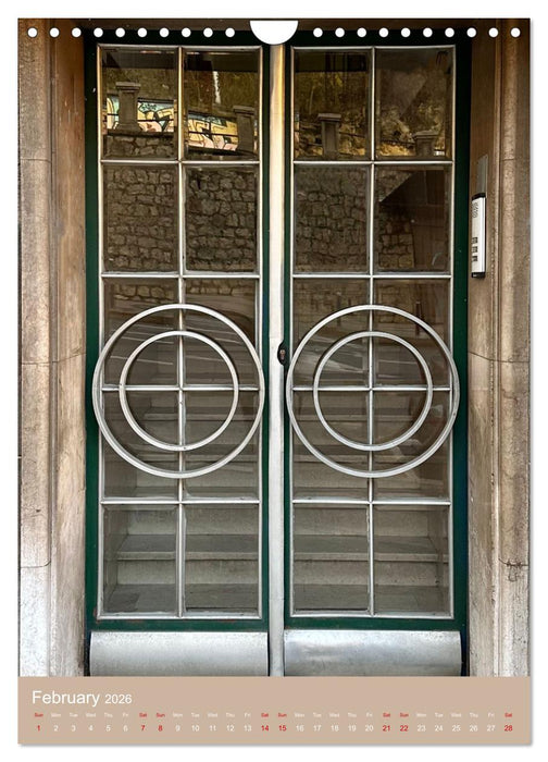 Doors of Belgrade (CALVENDO Monthly Calendar 2026)