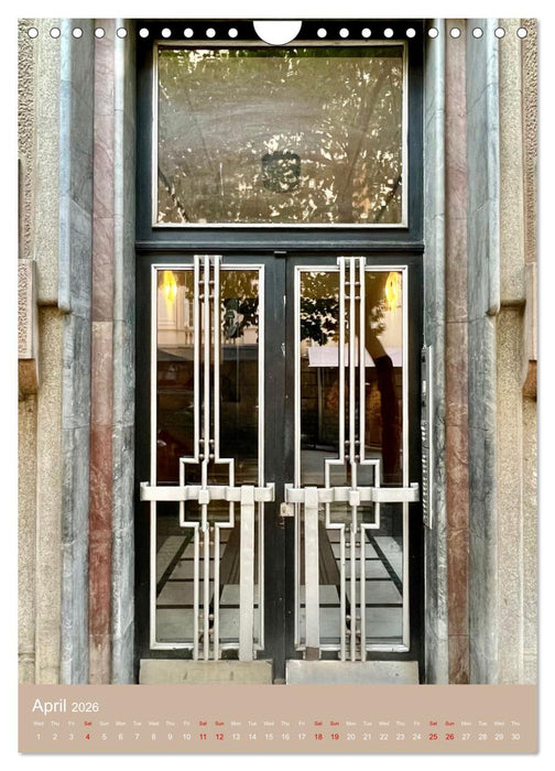 Doors of Belgrade (CALVENDO Monthly Calendar 2026)