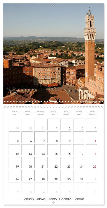 Italy - Tuscany (CALVENDO Monthly Calendar 2026)