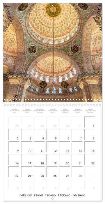 Turkey - Istanbul (CALVENDO Monthly Calendar 2026)